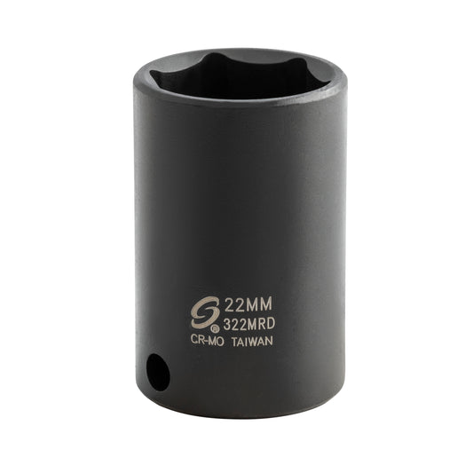 3/8" DRIVE 22MM SEMI-DEEP IMPACT SOCKET