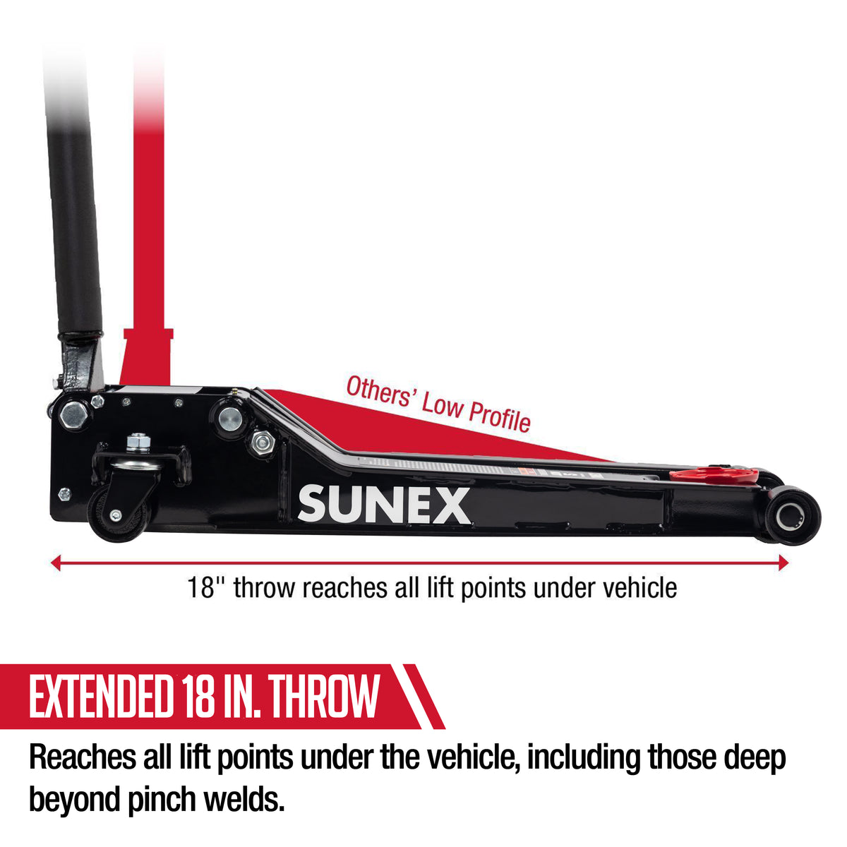 2 TON STEEL LOW RIDER FLOOR JACK