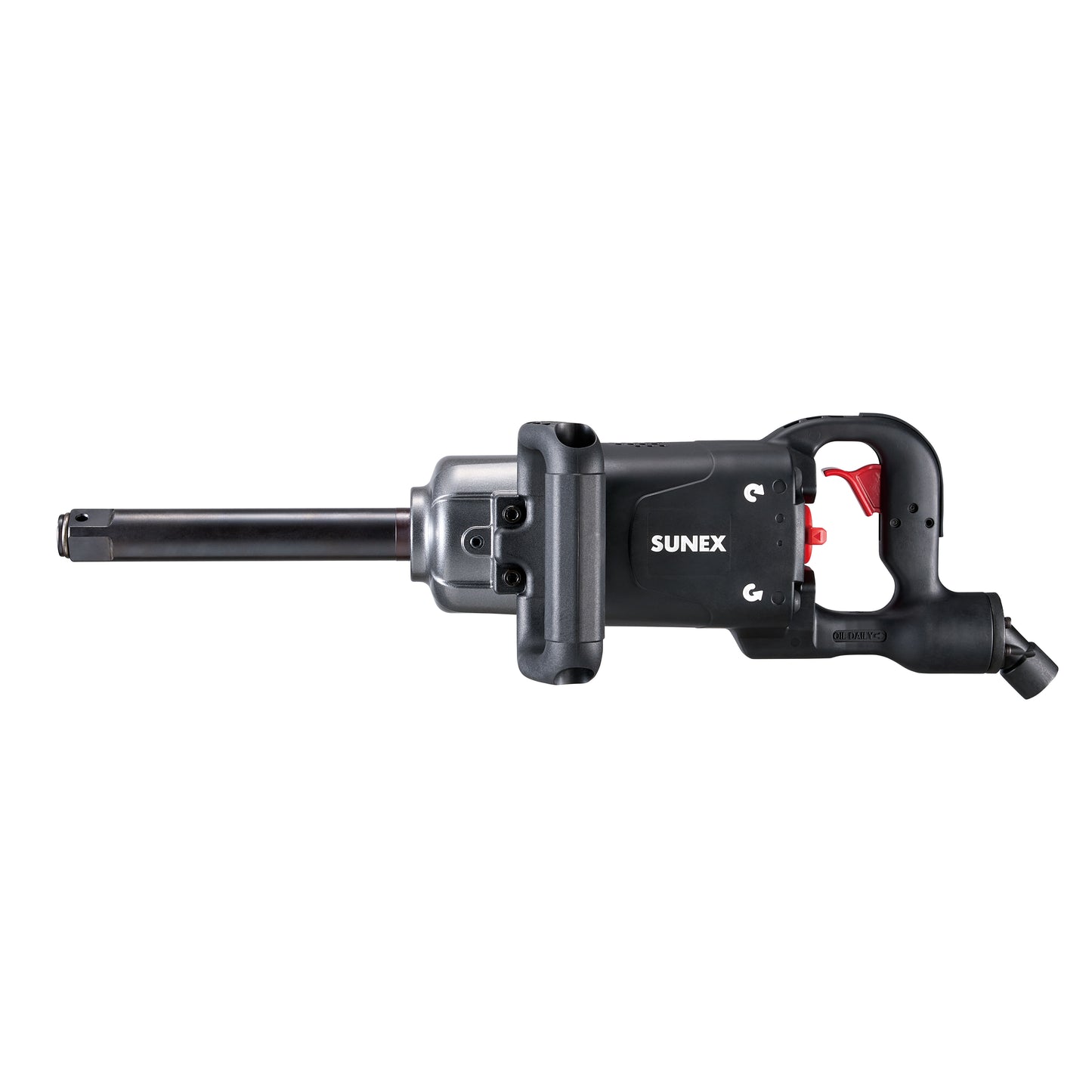 1" DRIVE MAGNESIUM COMPOSITE IMPACT WRENCH WITH 6" EXTENDED ANVIL