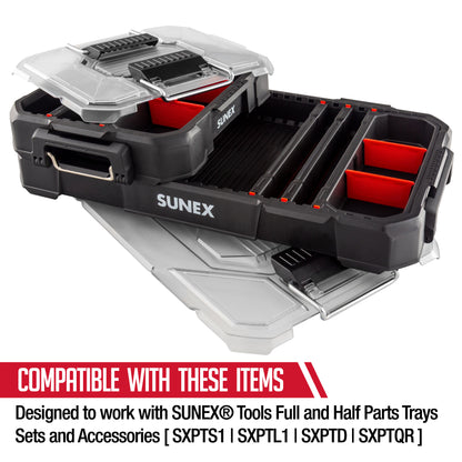 12 PIECE FULL AND HALF PARTS TRAY SET
