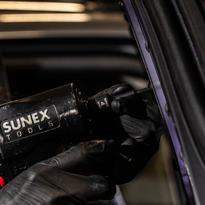 3/8" DRIVE SAE & METRIC 6 POINT STANDARD & DEEP WITH UNIVERSALS, STAR, E-STAR, TAMPERPROOF STAR, TRIPLE SQUARE, & HEX BIT 145-PIECE MASTER IMPACT SOCKET & BIT SET