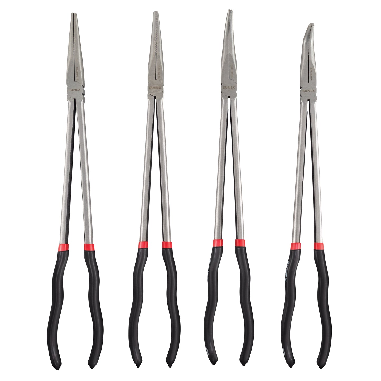 4 PIECE 16" LONG REACH PLIERS SET