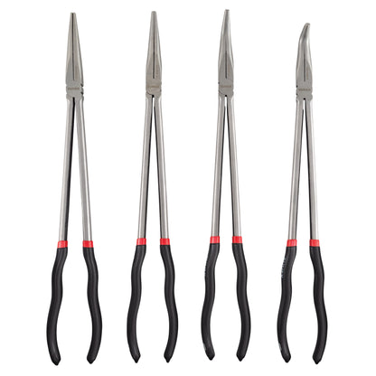 4 PIECE 16" LONG REACH PLIERS SET