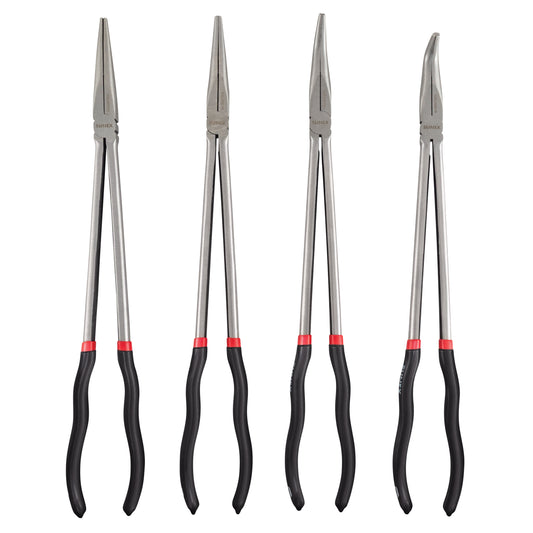 4 PIECE 16" LONG REACH PLIERS SET