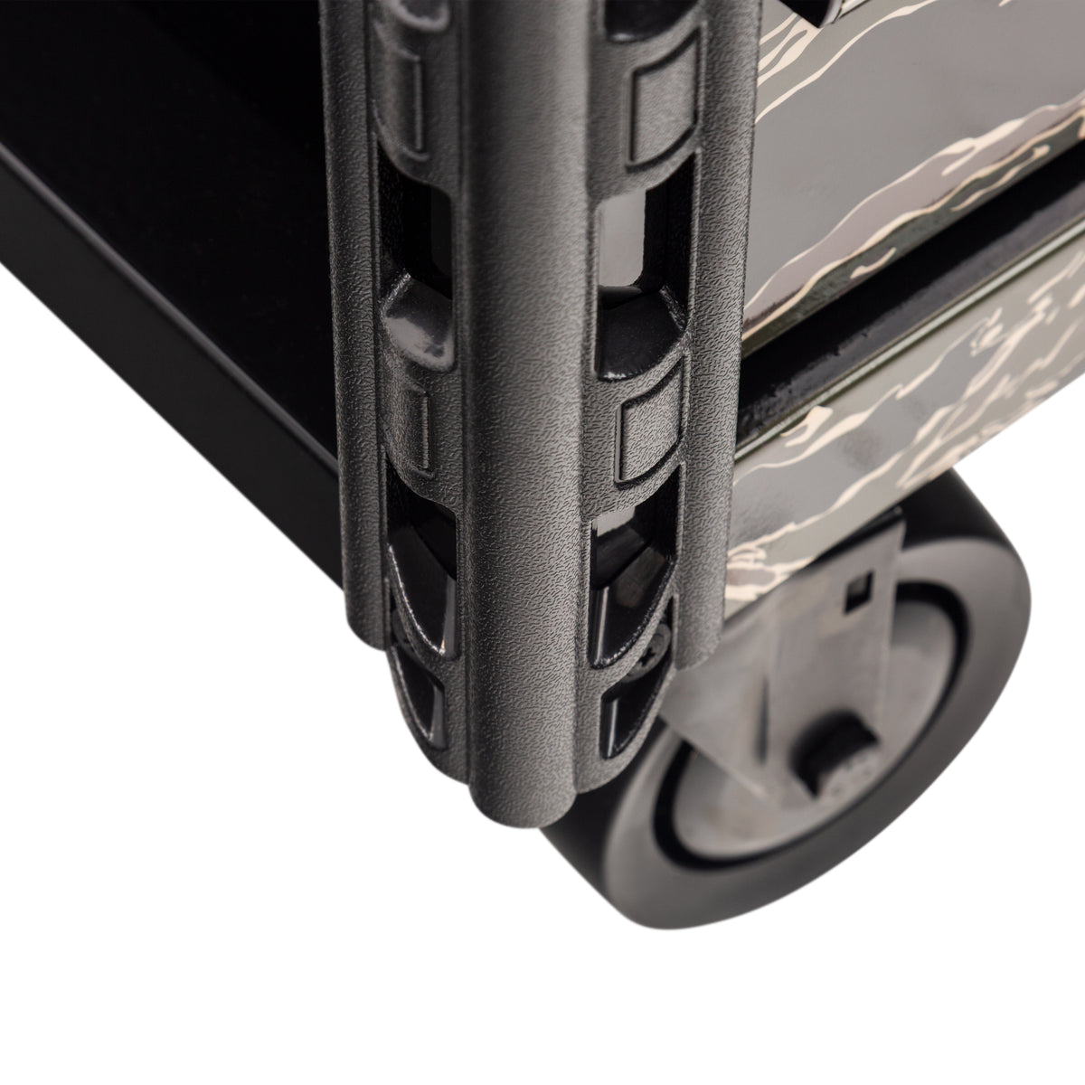 SHADOW TIGER CAMOUFLAGE – 39" 6 DRAWER PREMIUM SERVICE CART – BLACK