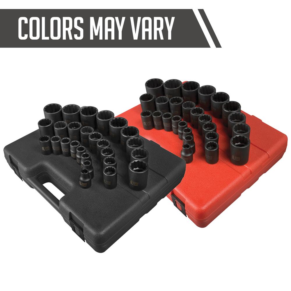 SUNEX TOOLS 1/2 In. Drive Metric Impact Socket Set (26-Piece) 2645 - The Home Depot - Foto 8