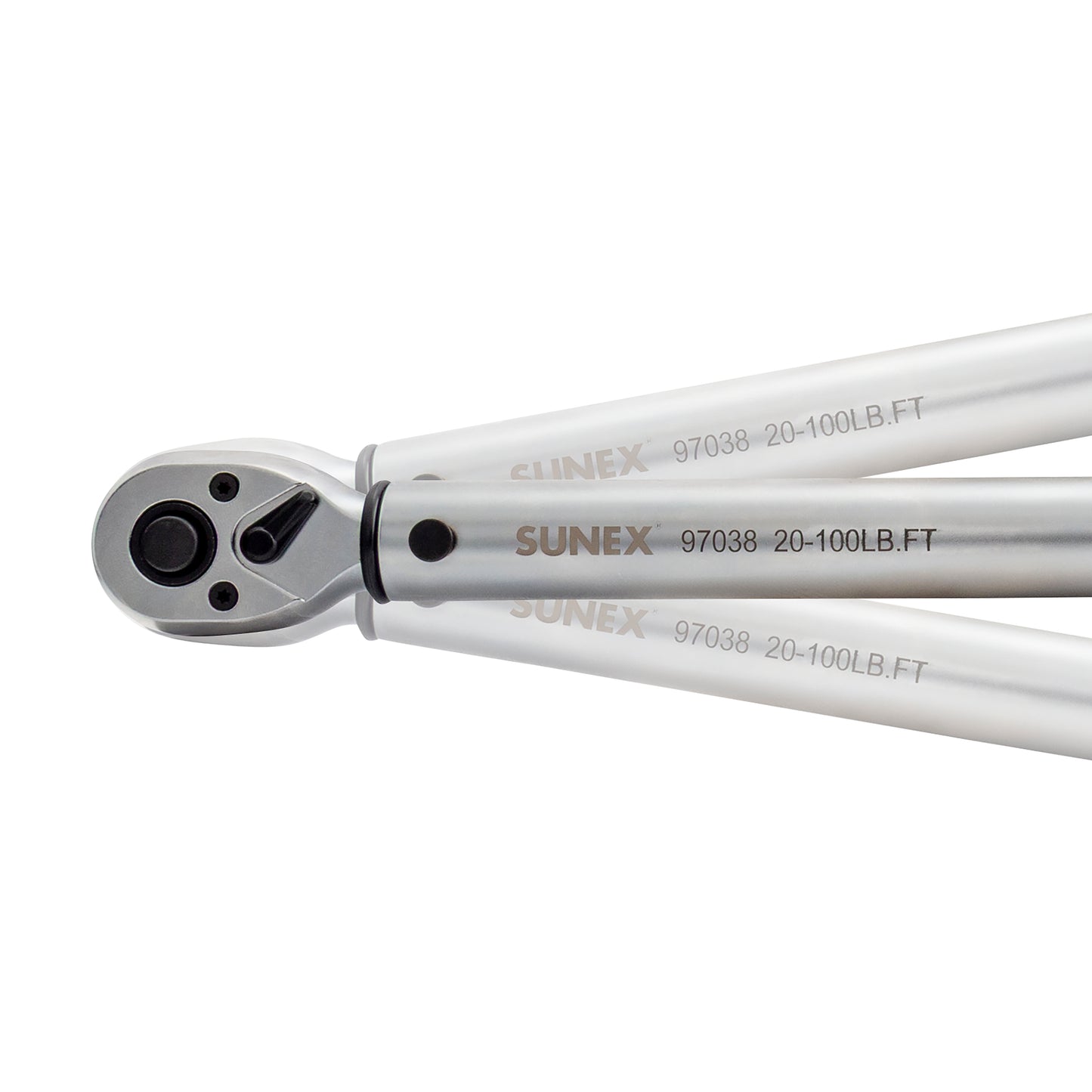 3/8" DRIVE 20-100 FT-LB (25–135 NM) DUAL-DIRECTION TORQUE WRENCH