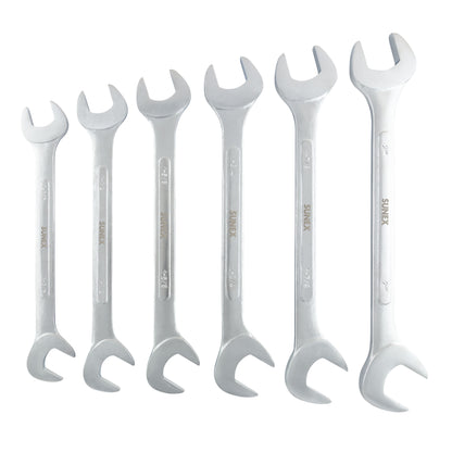 SAE JUMBO ANGLE HEAD 6-PIECE WRENCH SET