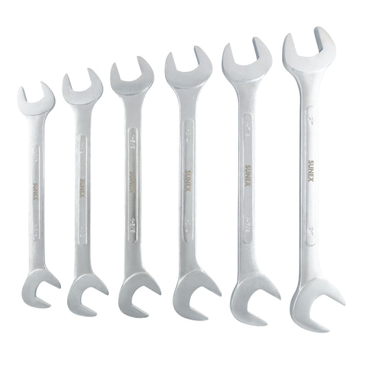SAE JUMBO ANGLE HEAD 6-PIECE WRENCH SET