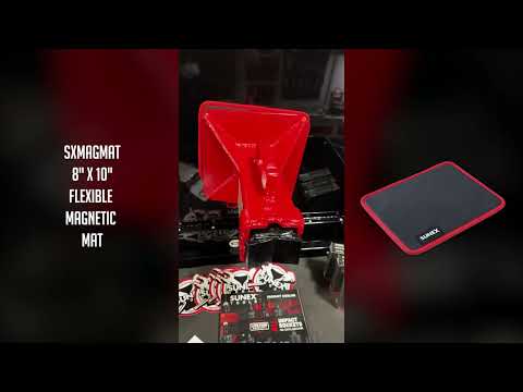 SUNEX TOOLS Flexible Magnetic Mat, 8