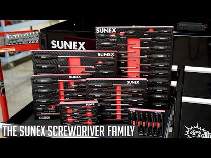 PRECISION PHILLIPS® & SLOTTED 7 PIECE SCREWDRIVER SET IN EVA FOAM