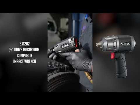 ½” Drive Magnesium Composite Impact Wrench – SUNEX Tools