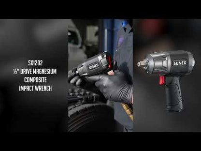 ½” DRIVE MAGNESIUM COMPOSITE IMPACT WRENCH
