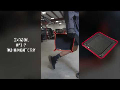 10” X 10” FOLDING MAGNETIC TRAY