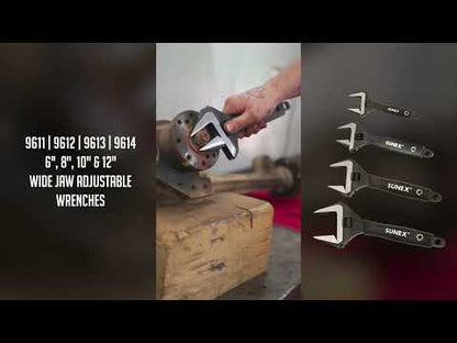 6" WIDE JAW ADJUSTABLE WRENCH 1-5/16" (34MM)