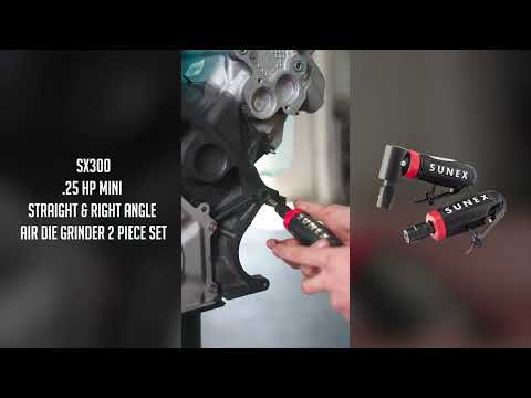 Two Pack Of Mini Die Grinders Sx301B and Sx307B – SUNEX Tools