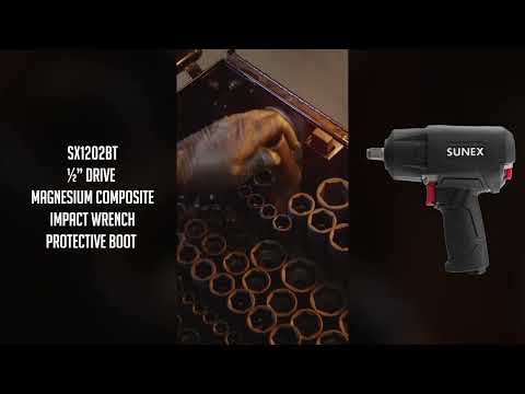Sunex ½” Drive Magnesium Composite Impact Wrench Protective Boot