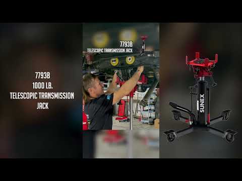 1000-Pound Telescopic Transmission Jack – SUNEX Tools