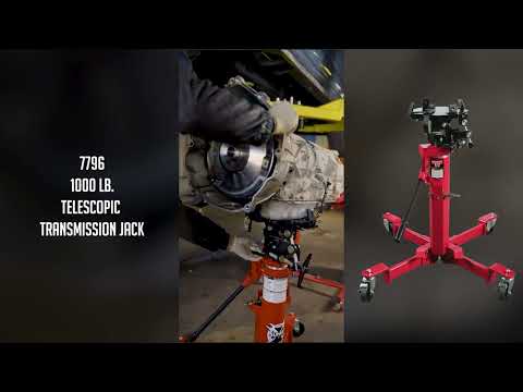 1000-Pound Air and Hydraulic Telescopic Transmission Jack – SUNEX