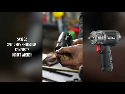 3/8” DRIVE MAGNESIUM COMPOSITE IMPACT WRENCH