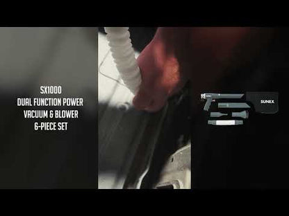 DUAL FUNCTION POWER VACUUM & BLOWER 6-PIECE SET