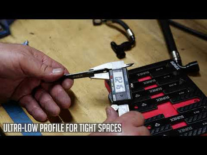 LOW PROFILE DIAMOND COATED PHILLIPS® & SLOTTED 7 PIECE SCREWDRIVER SET IN EVA FOAM