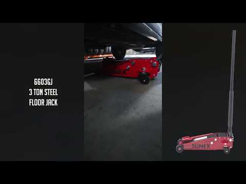 3 Ton Steel Floor Jack – SUNEX Tools