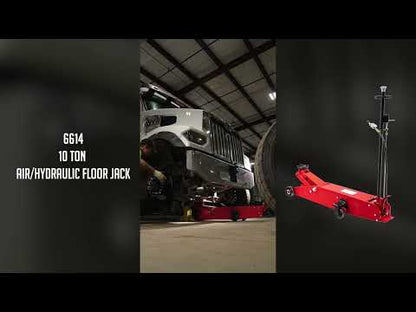 10 TON AIR/HYDRAULIC FLOOR JACK