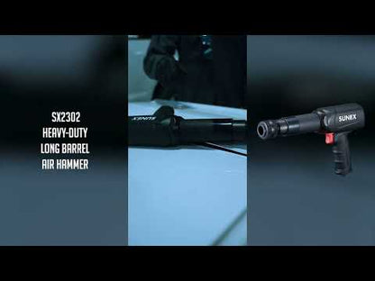 HEAVY-DUTY LONG BARREL AIR HAMMER