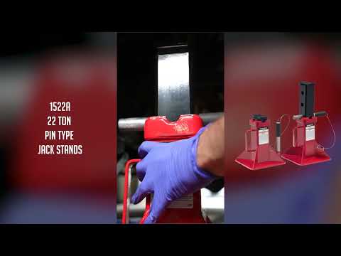 22 Ton Pin Type Jack Stands (Pair) – SUNEX Tools