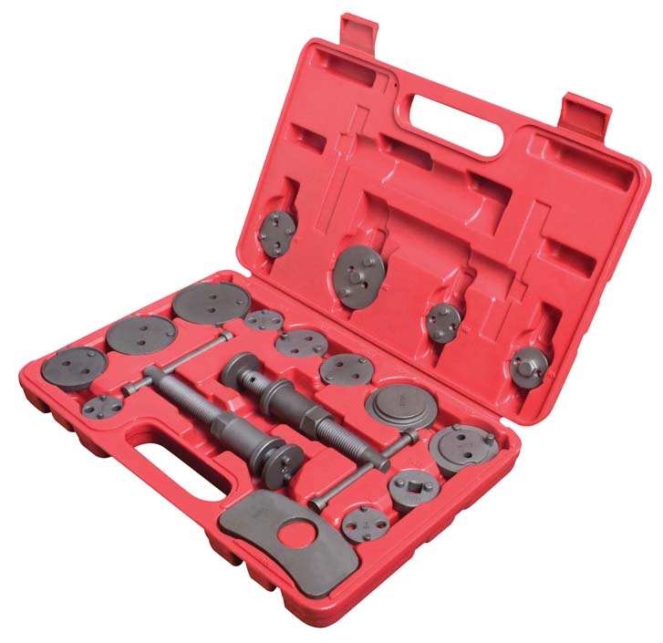 18 Pc Master Brake Caliper Tool Set - SUNEX Tools