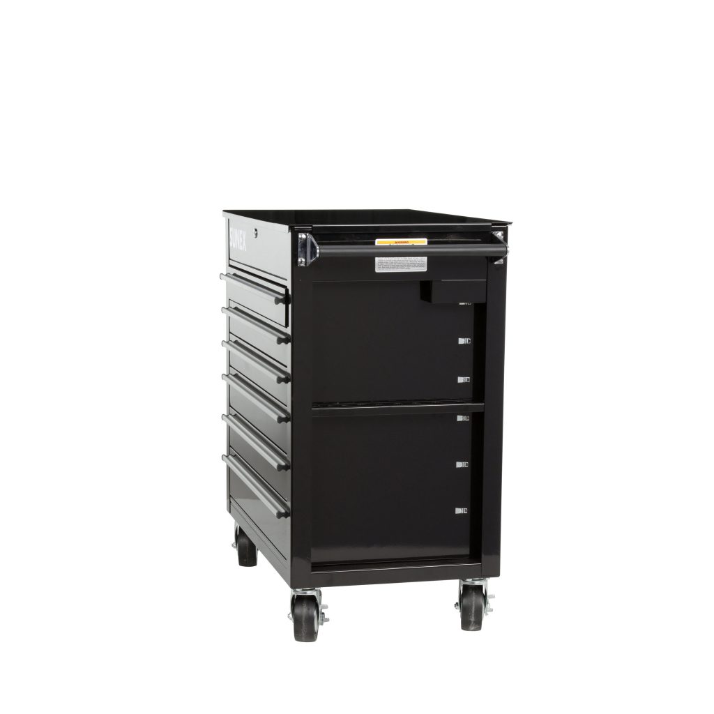 Full Drawer Service Cart - Black - SUNEX Tools