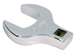 1/2" Dr. 38mm Fully Polished Jumbo Straight Crowfoot Wrench
