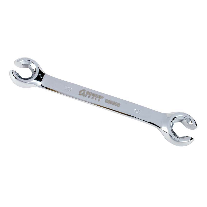 Sunex 980902 3/8 by 7/16 Fully Polished Flare Nut Wrench