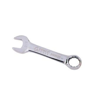 5/8" Fully Polished Stubby Combination Wrench