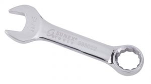 11/16" Fully Polished Stubby Combination Wrench