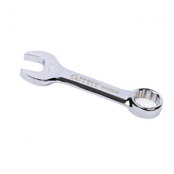 7/8″ Fully Polished Stubby Combination Wrench 1