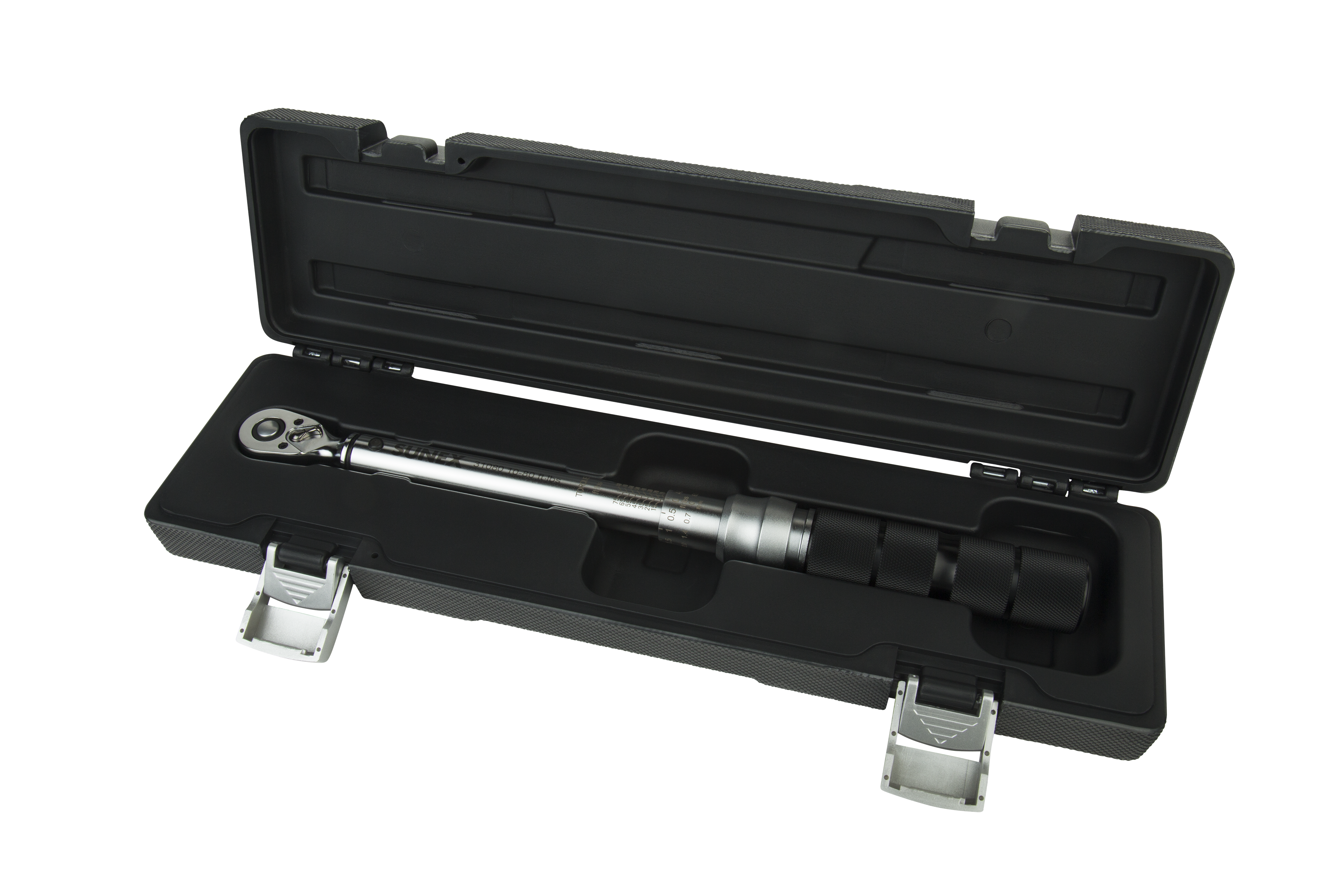 SUNEX TOOLS 30580 3/8-Inch Drive Indexing Torque Wrench, 5-80 ft/lb, 48-Tooth,  with 16-Position Torque Selecting Mechanism