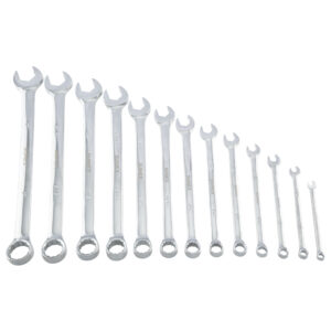 9909 - SAE 12 Point V-Groove Wrench Set in EVA Foam Tray 13 Piece Wrench Set